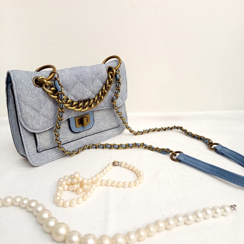 Bag to bag  jean τσάντα χιαστί.