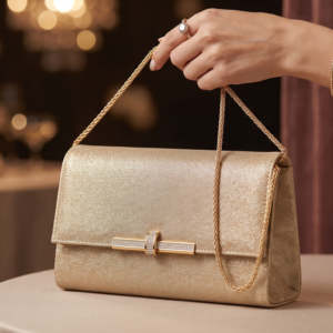 Βραδινό Clutch "Estelle" Χρυσό