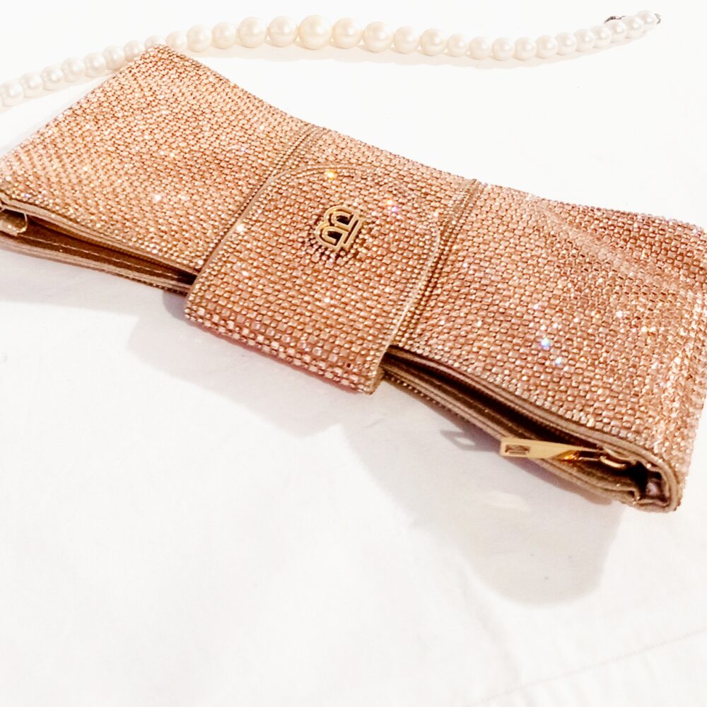 Bag to bag φάκελος rose gold.